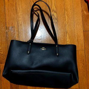 Coach women black purse